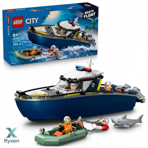 Klocki city 60456 pościg łodzią policyjną LEGO