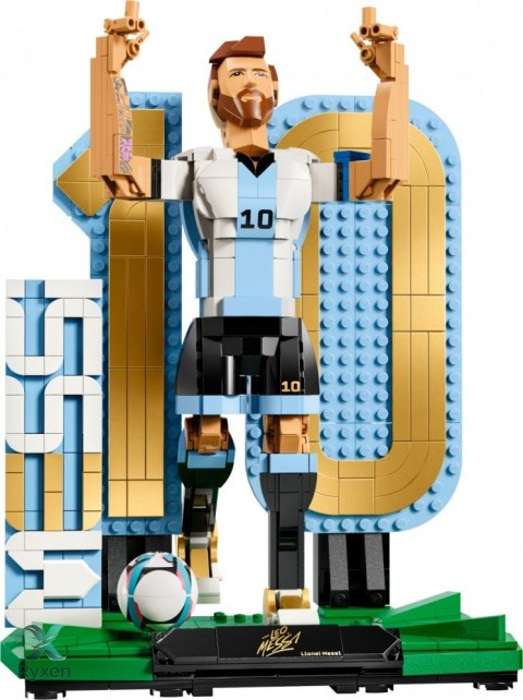 Klocki editions 43015 lionel messi - piłkarska legenda LEGO