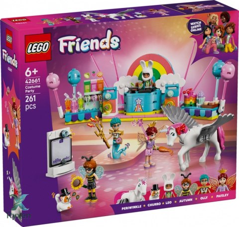 Klocki friends 42661 bal przebierańców z jednorożcem i wróżką LEGO