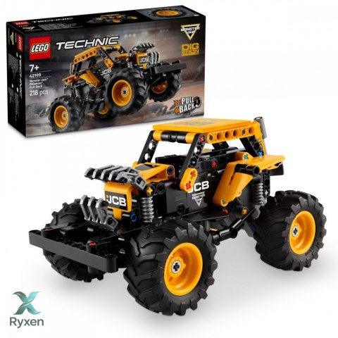 Klocki technic 42199 monster jam digatron z napędem pull-back LEGO