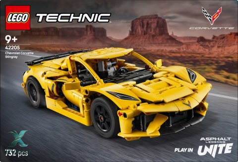 Klocki technic 42205 chevrolet corvette stingray LEGO