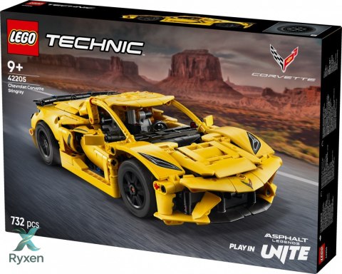 Klocki technic 42205 chevrolet corvette stingray LEGO