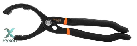 Klucz odgięty szczypcowy (20°) do filtrów oleju 63.5 - 116 mm NEO TOOLS
