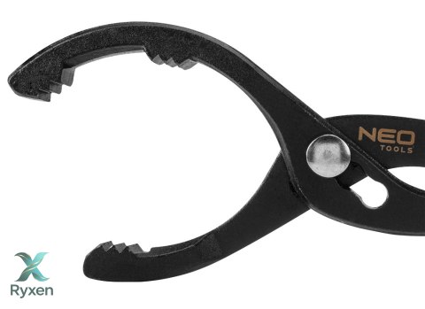 Klucz odgięty szczypcowy (20°) do filtrów oleju 63.5 - 116 mm NEO TOOLS