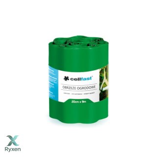Obrzeże ogrodowe faliste 20cm x 9m Cellfast zielone CELLFAST