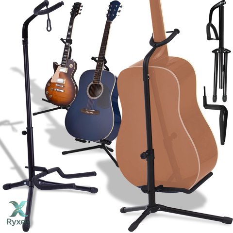 Stojak gitarowy statyw na gitarę wieszak do gitary regulowany blokada - o040 RTO