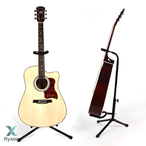 Stojak gitarowy statyw na gitarę wieszak do gitary regulowany blokada - o040 RTO