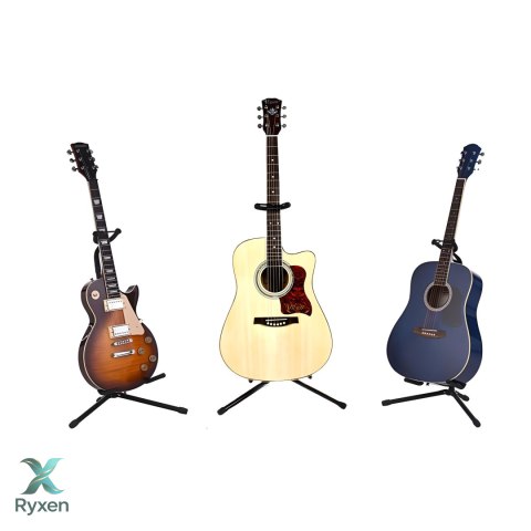 Stojak gitarowy statyw na gitarę wieszak do gitary regulowany blokada - o040 RTO