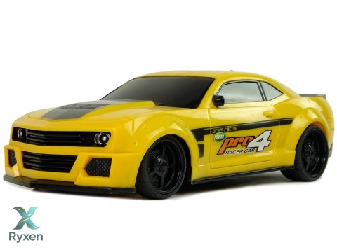 Autka R/C Pościg Policyjny Patrol Żółte Auto Sportowe Piloty LEAN TOYS