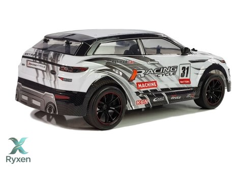 Auto Rajdowe Wyścigowe Sportowe Zdalnie Sterowane RC 1:10 Białe LEAN TOYS