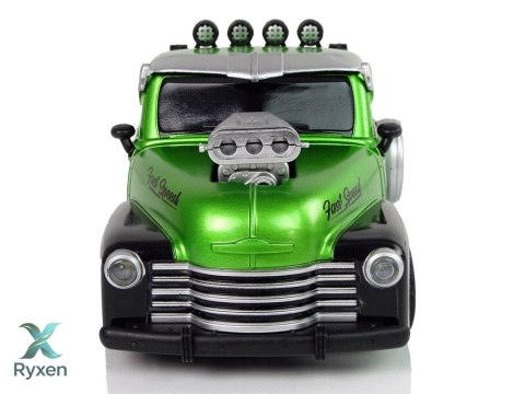 Auto Zdalnie Sterowane 1:18 Zielone Pick-up LEAN TOYS