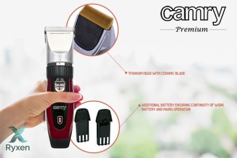 CR 2821 Strzyżarka dla zwierząt z ładowaniem przez usb CAMRY