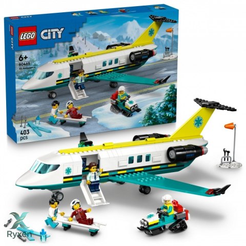 Klocki city 60465 samolot pogotowia ratunkowego LEGO