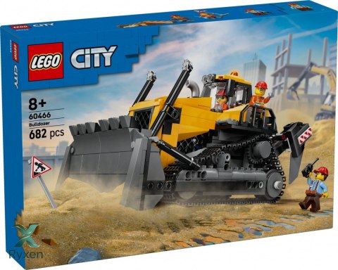 Klocki city 60466 Żółty buldożer z ładowarką LEGO