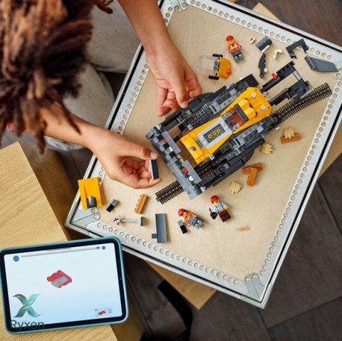 Klocki city 60466 Żółty buldożer z ładowarką LEGO