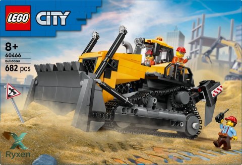 Klocki city 60466 Żółty buldożer z ładowarką LEGO