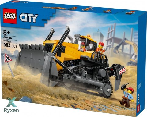 Klocki city 60466 Żółty buldożer z ładowarką LEGO