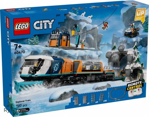 Klocki city 60470 ekspres polarny arktycznych odkrywców LEGO