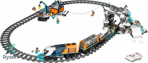 Klocki city 60470 ekspres polarny arktycznych odkrywców LEGO