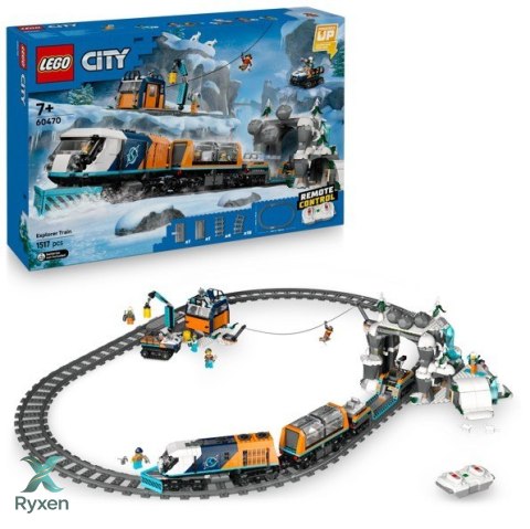Klocki city 60470 ekspres polarny arktycznych odkrywców LEGO