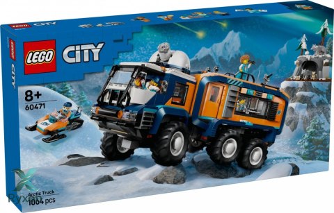 Klocki city 60471 ciężarówka z laboratorium arktycznej odkrywczyni LEGO