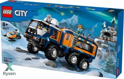 Klocki city 60471 ciężarówka z laboratorium arktycznej odkrywczyni LEGO