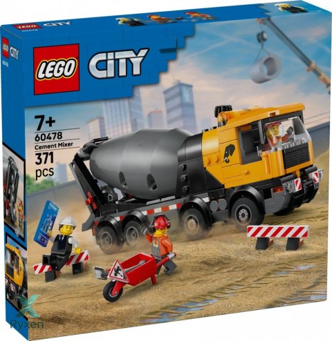 Klocki city 60478 betoniarka LEGO
