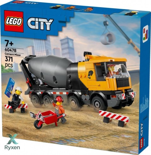 Klocki city 60478 betoniarka LEGO