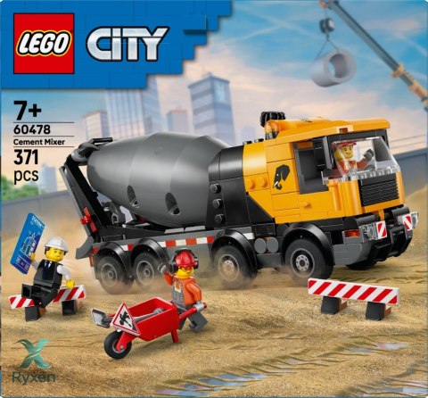 Klocki city 60478 betoniarka LEGO