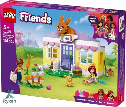 Klocki friends 42679 hotel dla królików w mieście heartlake LEGO