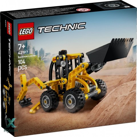 Klocki technic 42197 koparko-ładowarka LEGO