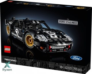 Klocki technic 42223 samochód wyścigowy 1966 ford gt40 mkii LEGO