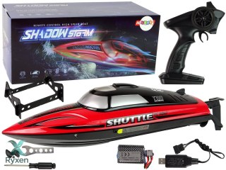 Motorówka R/C 2,4G Czerwona 20-25 km/h LEAN TOYS