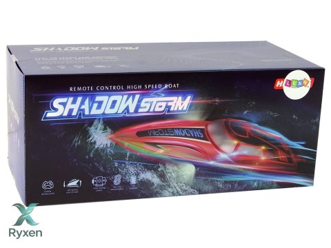 Motorówka R/C 2,4G Czerwona 20-25 km/h LEAN TOYS