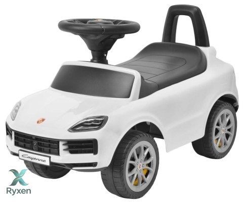 Pojazd jeździk porsche cayenne s biały MILLY MALLY