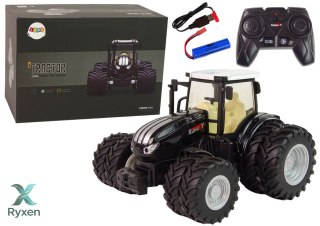 Traktor Zdalnie Sterowany R/C Czarny 2,4G Metal LEAN TOYS