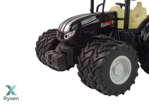 Traktor Zdalnie Sterowany R/C Czarny 2,4G Metal LEAN TOYS