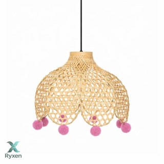 ZD182 Bambusowa wisząca lampa ATL