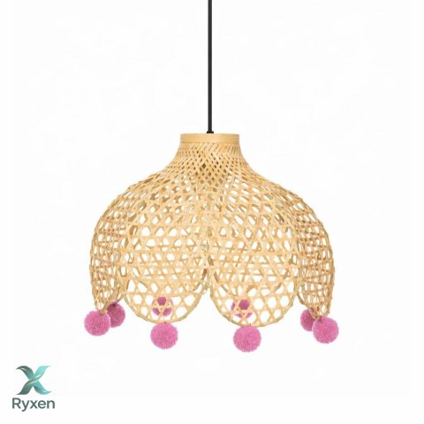 ZD182 Bambusowa wisząca lampa ATL