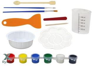 Zestaw Kreatywny Artystyczny Jednorożec 3D Gips Farbki LEAN TOYS