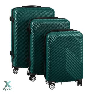 Zestaw walizek 3w1- zielone Trizand 27672 TRIZAND