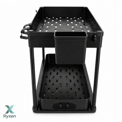 DA675 Organizer pod zlew czarny ATL