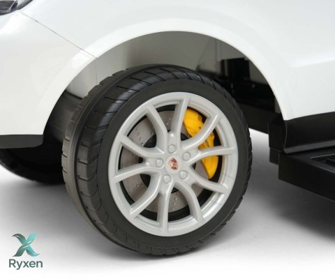 Jeździk z rączka porsche cayenne white biały MILLY MALLY