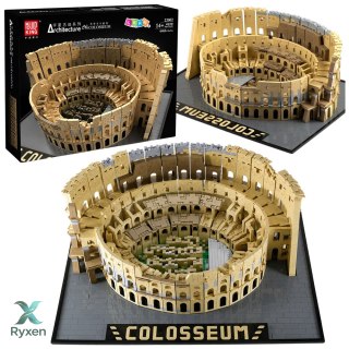 Klocki Konstrukcyjne Architektoniczne Koloseum Rzymskie 6466 el. LEAN TOYS