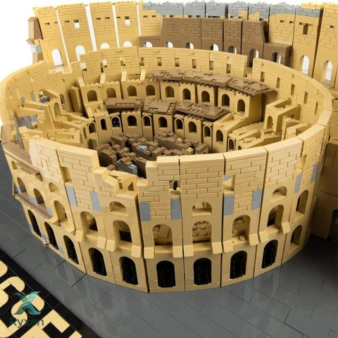 Klocki Konstrukcyjne Architektoniczne Koloseum Rzymskie 6466 el. LEAN TOYS