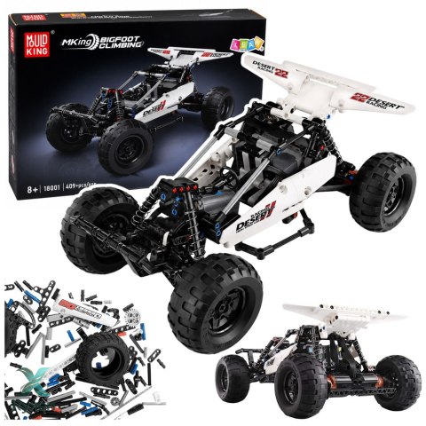 Klocki Konstrukcyjne Auto Terenowe Zdalnie Sterowane RC 4x4 Off Road 409 el. LEAN TOYS