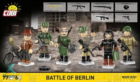 Klocki bitwa o berlin 77 elementów COBI KLOCKI