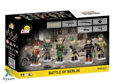 Klocki bitwa o berlin 77 elementów COBI KLOCKI