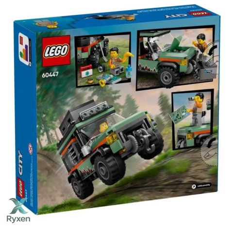 Klocki city 60447 górska ciężarówka terenowa 4x4 LEGO