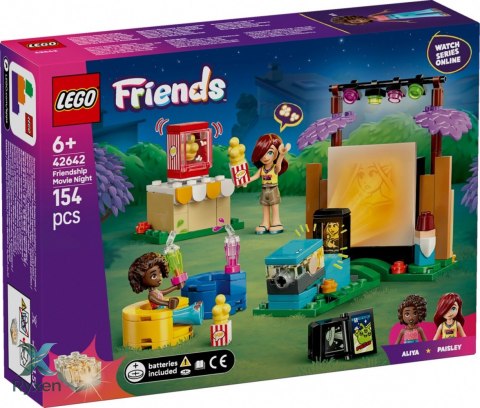 Klocki friends 42642 maraton filmowy przyjaciółek LEGO